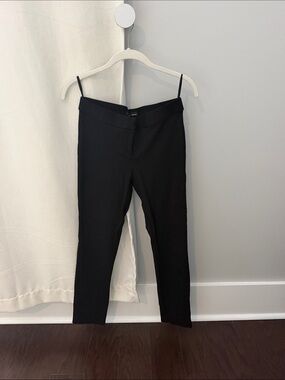 Amanda & Chelsea Black Cropped Ponte Ankle Pants